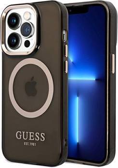 Guess iPhone 14 Pro Max Cover Translucent MagSafe Sort