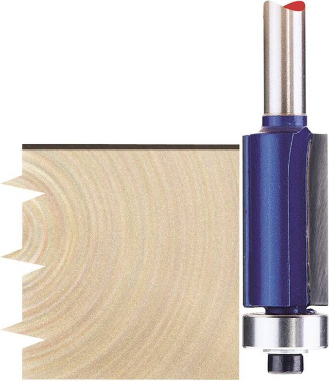 Draper TCT Router Bit, 1/4" Flush, 12.7 x 25mm