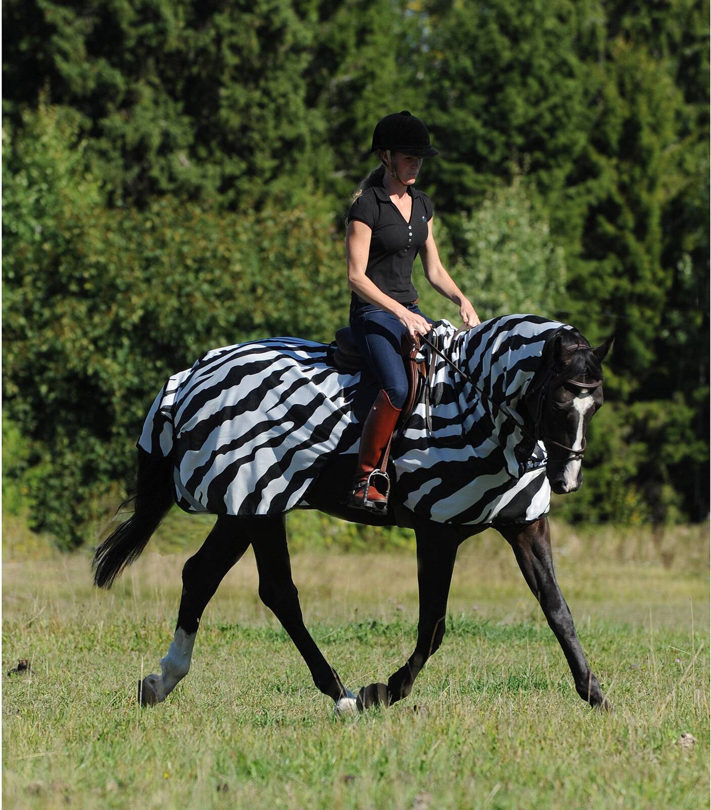 Buzz-Off Zebra Rijdeken