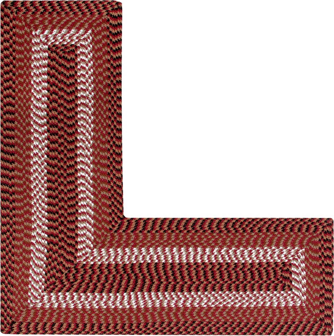 Better trends Braided Rug Alpine Braid Collection Red