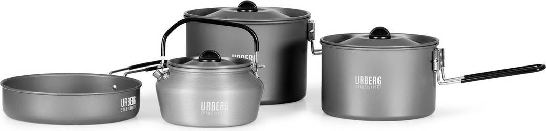 Urberg Rogen Cookset 4P Grey