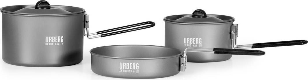 Urberg Rogen Cookset 2P Grey OneSize