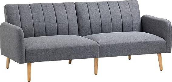 Homcom Fabric Grey