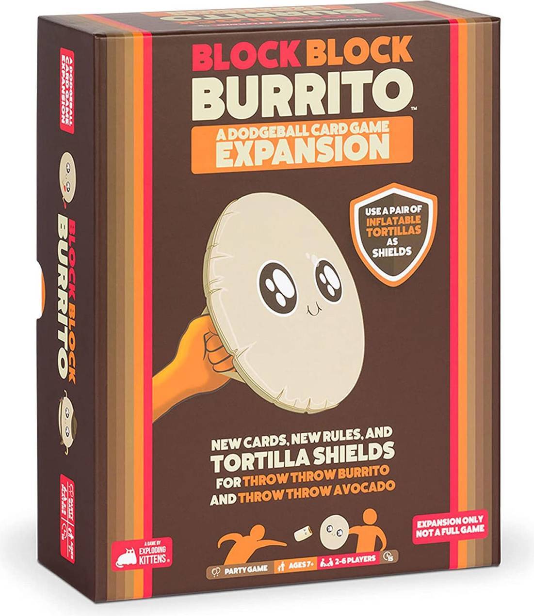 Exploding Kittens Block Block Burrito Expansion Board Game