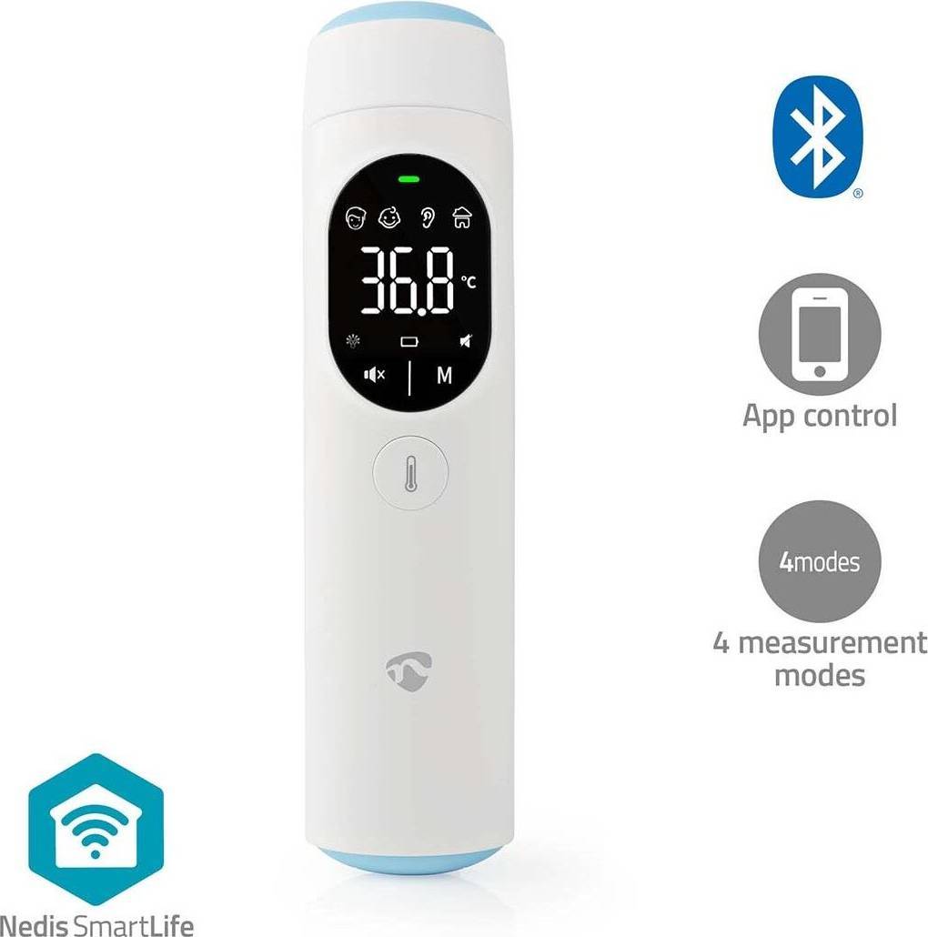 Panna termometer Nedis Infraröd Termometer BTHTIR10WT Vit