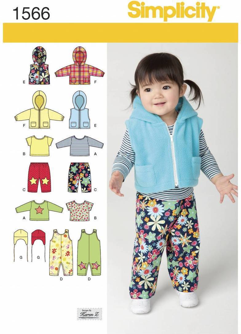 Simplicity Paper Sewing Pattern 1566