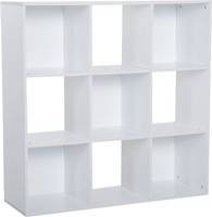 9 cube storage unit Homcom 9 Cube Book Shelf