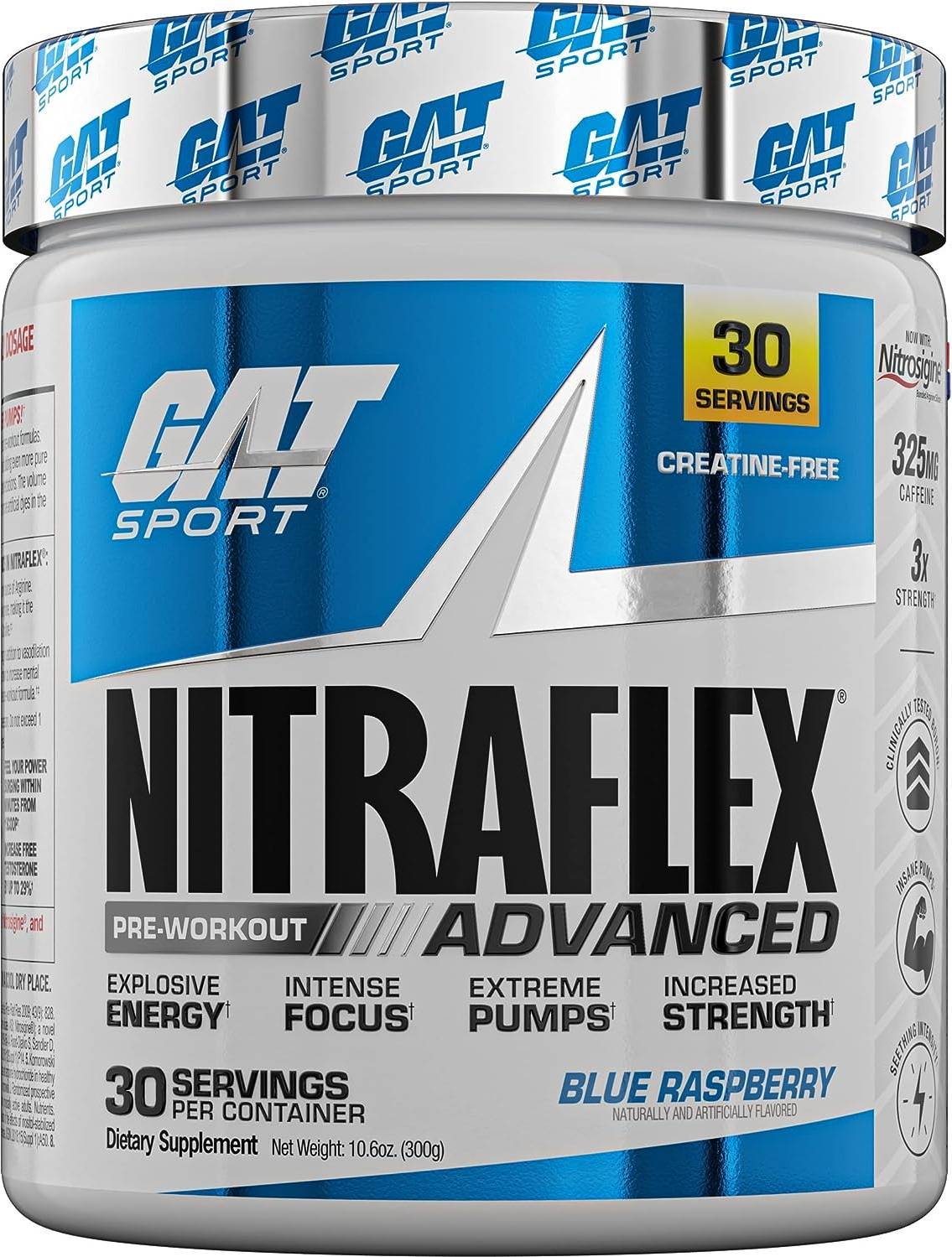 Gat Nitraflex Advanced Blue Raspberry
