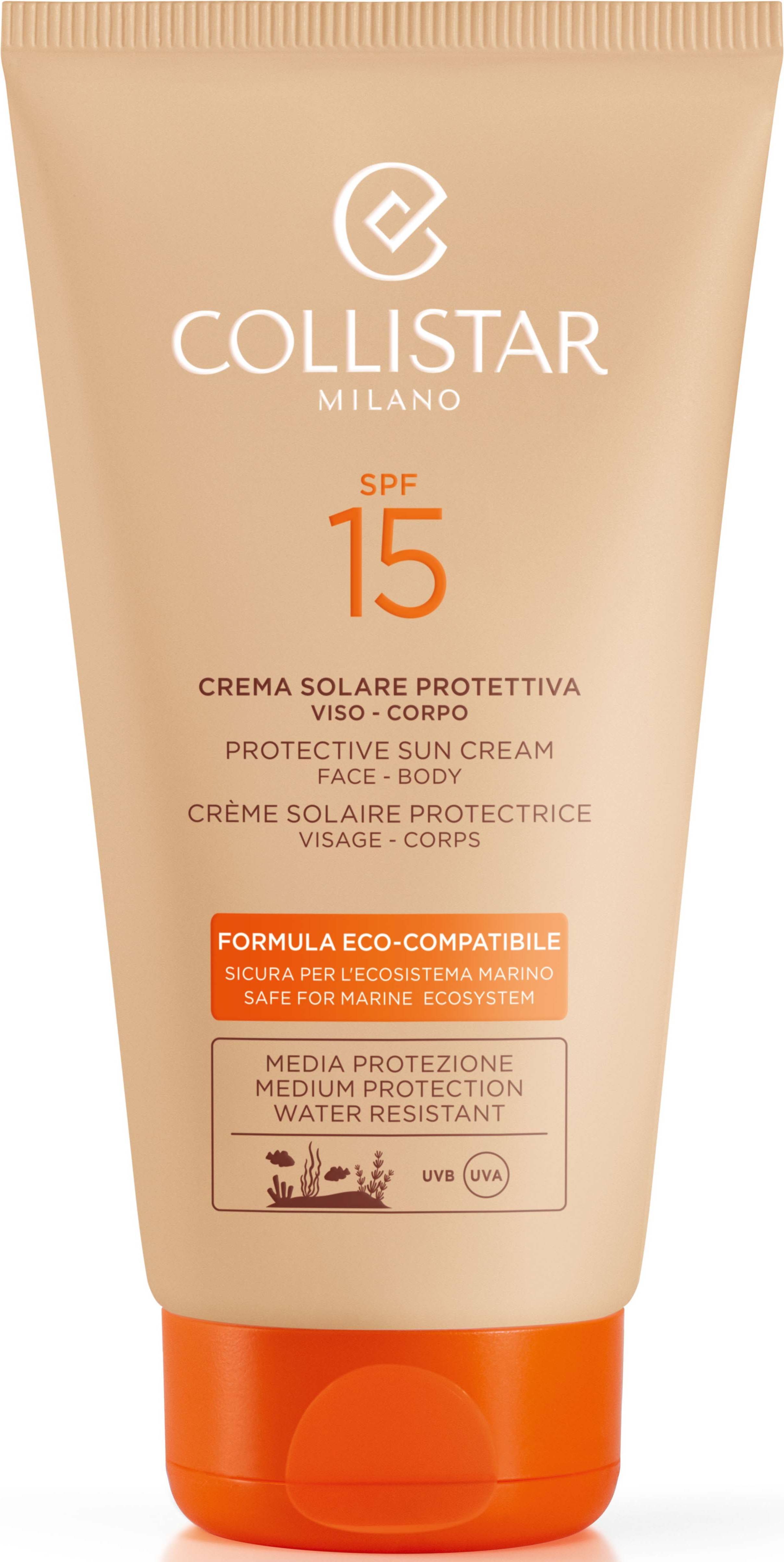 Solkräm 15 Collistar Eco Compatible Protective Sun Cream SPF 15