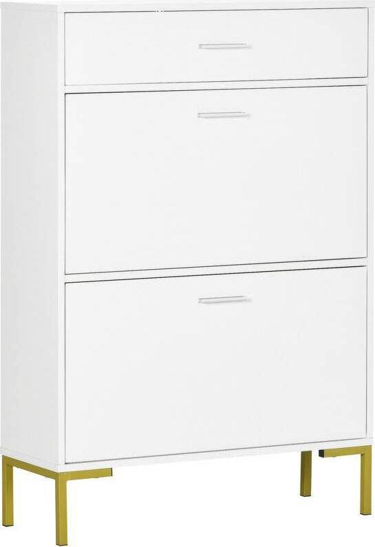 Homcom Cabinet with Drawer Shoe Rack 76x110cm