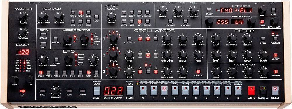 Trigon-6 Analog Synthesizer Desktop Module