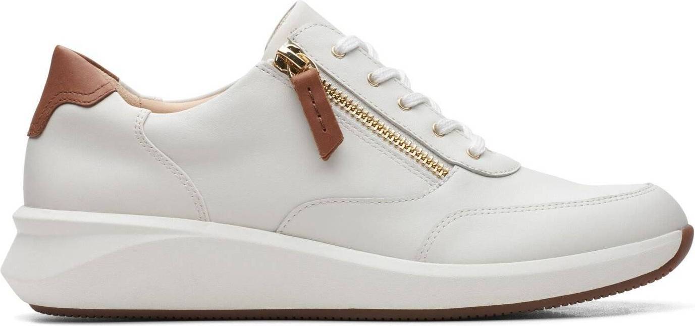 Clarks Un Rio Zip W - White