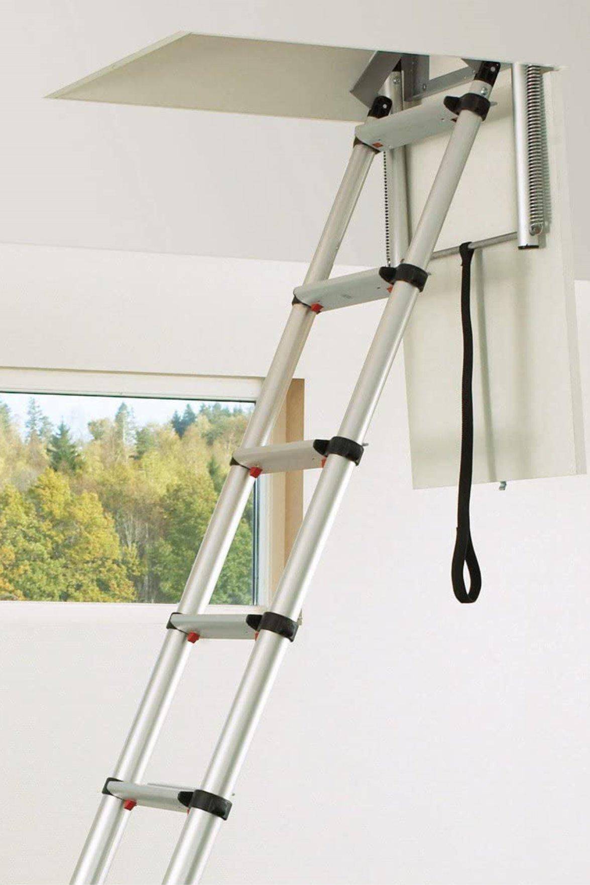 Loft ladders Groundlevel Telescopic Loft Ladder