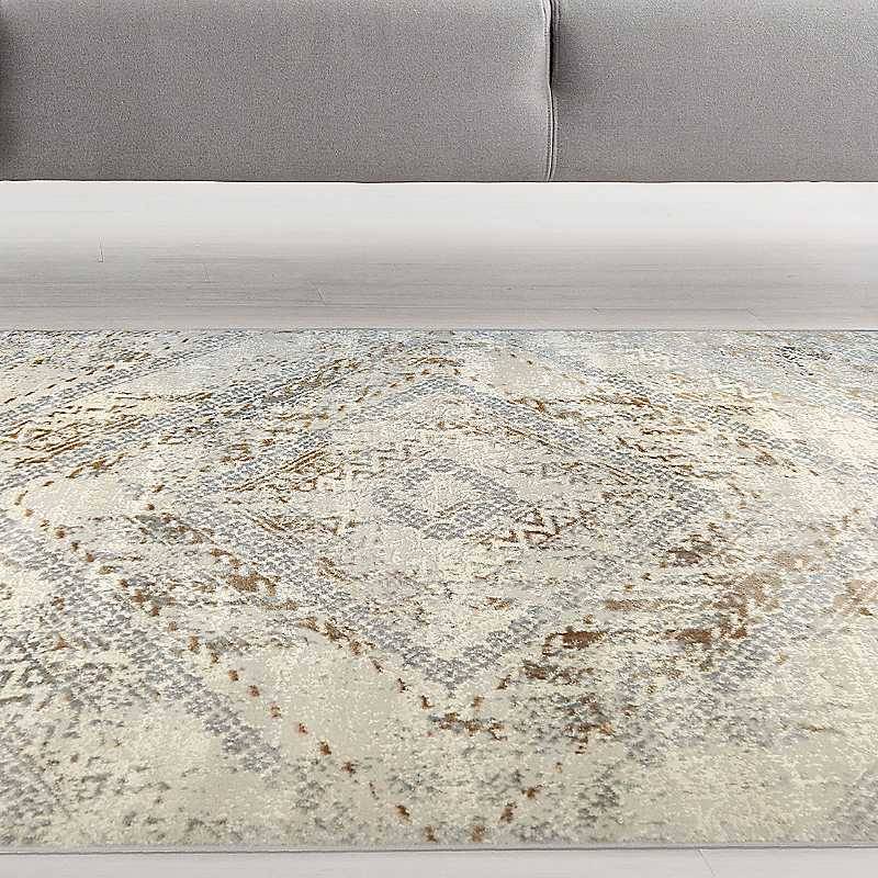 Homemaker The Collection Abstract Diamond Gold, Orange
