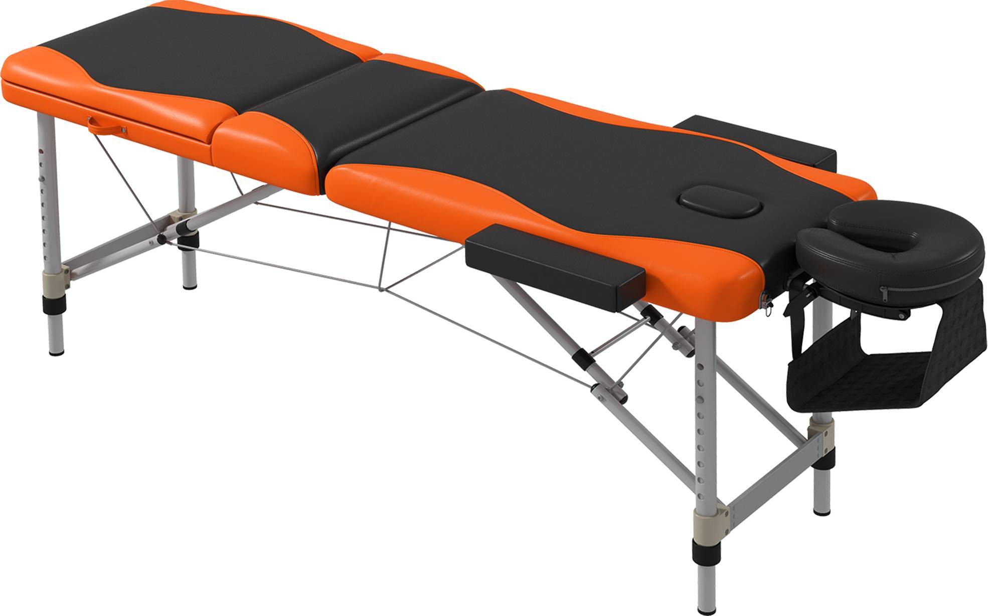 Massage table Homcom Foldable Massage Table with Headrest