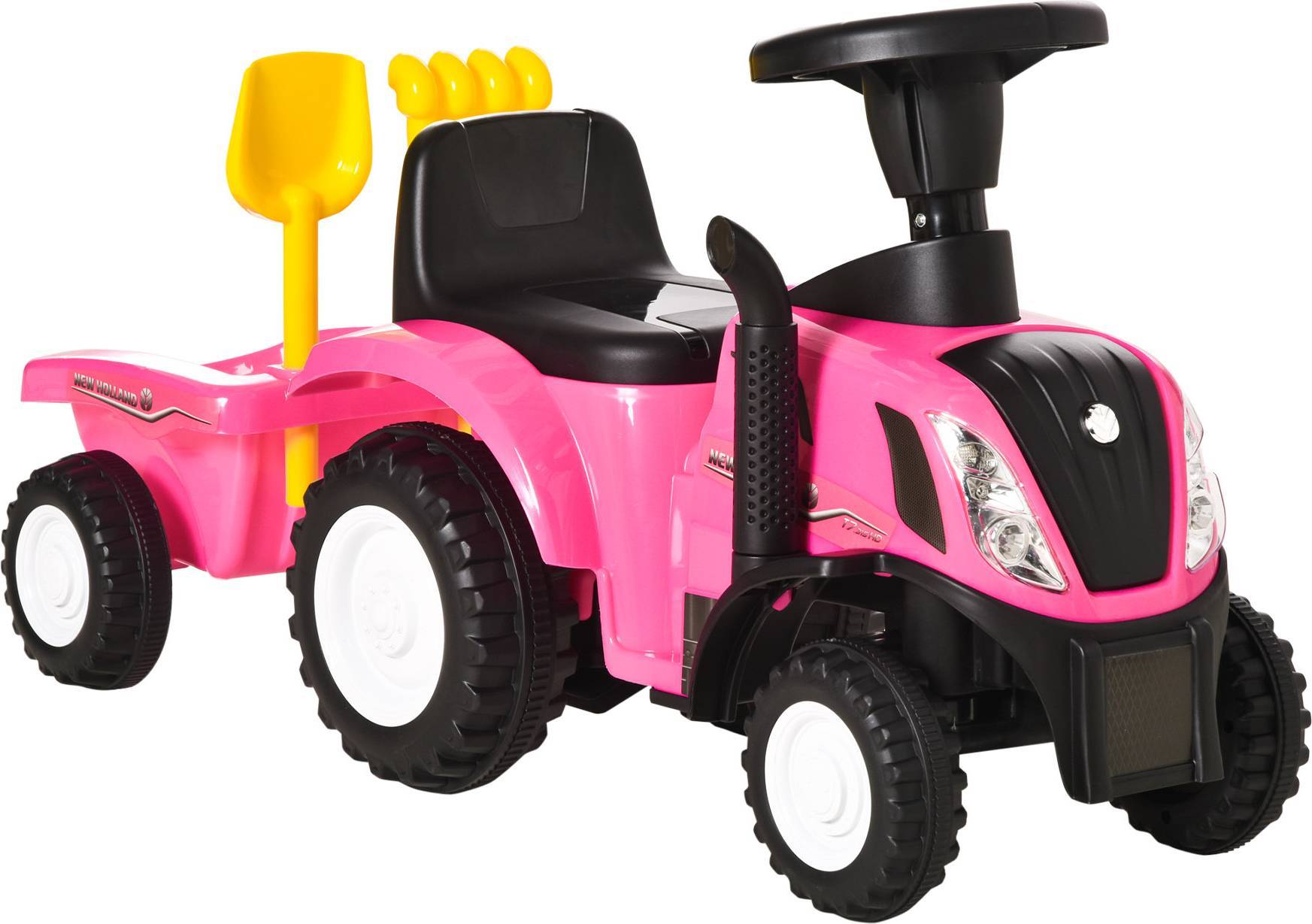 Homcom Ride On Tractor Toddler Walker Foot