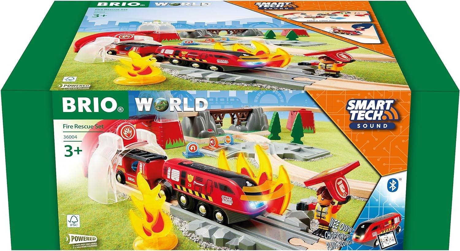 BRIO Smart Tech Sound Fire Rescue Set 36004
