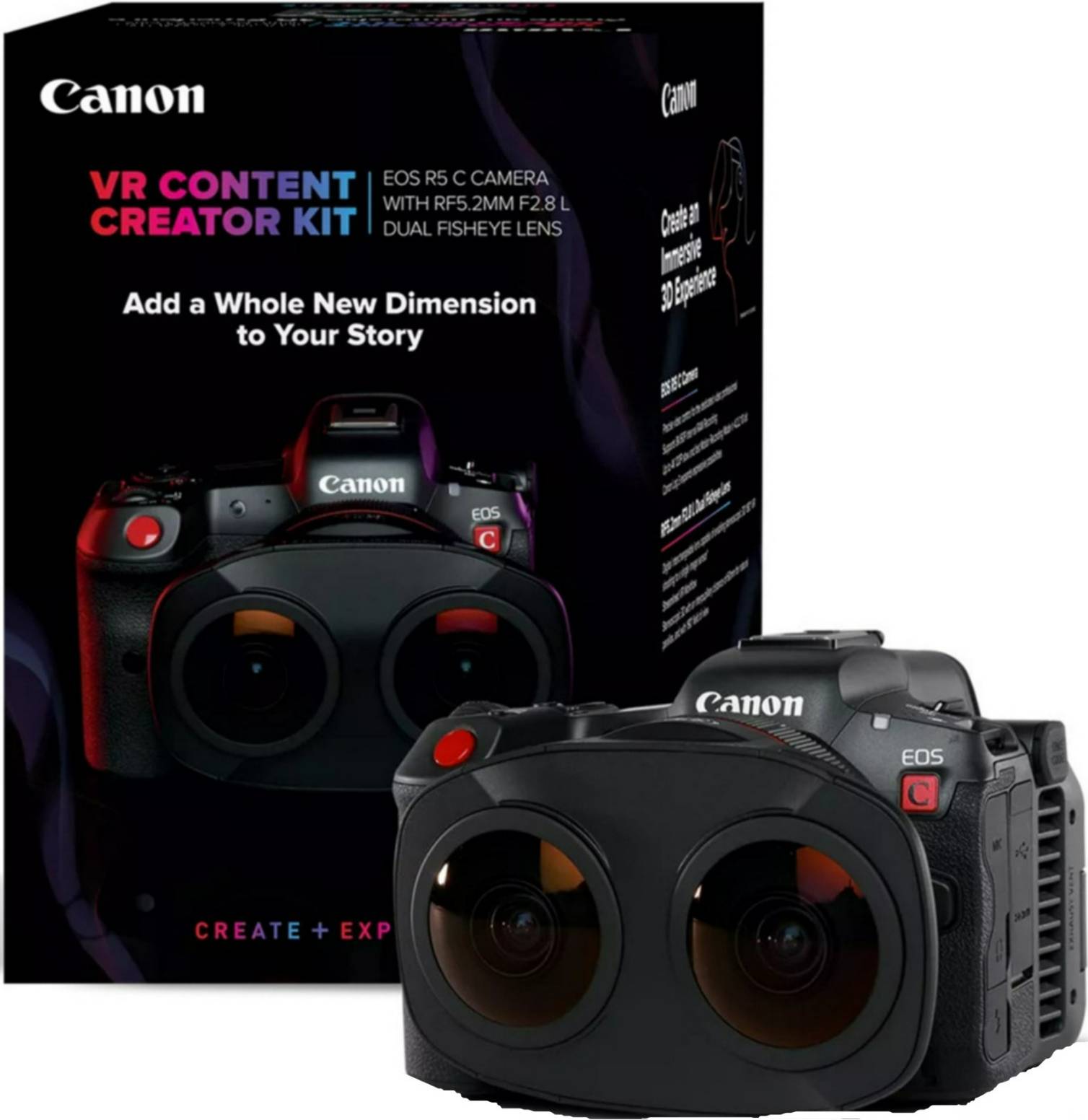 Canon eos r5 Canon EOS R5 C VR Creator Kit