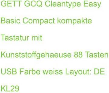 gcq cleantype easy basic compact