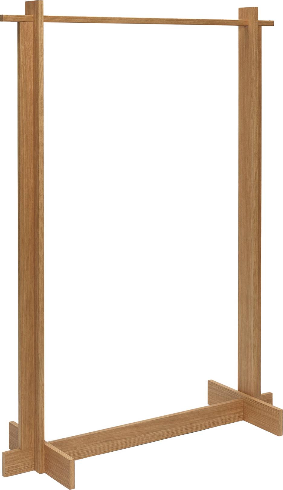 Bridge Clothes Rack Geolied Eikenhout