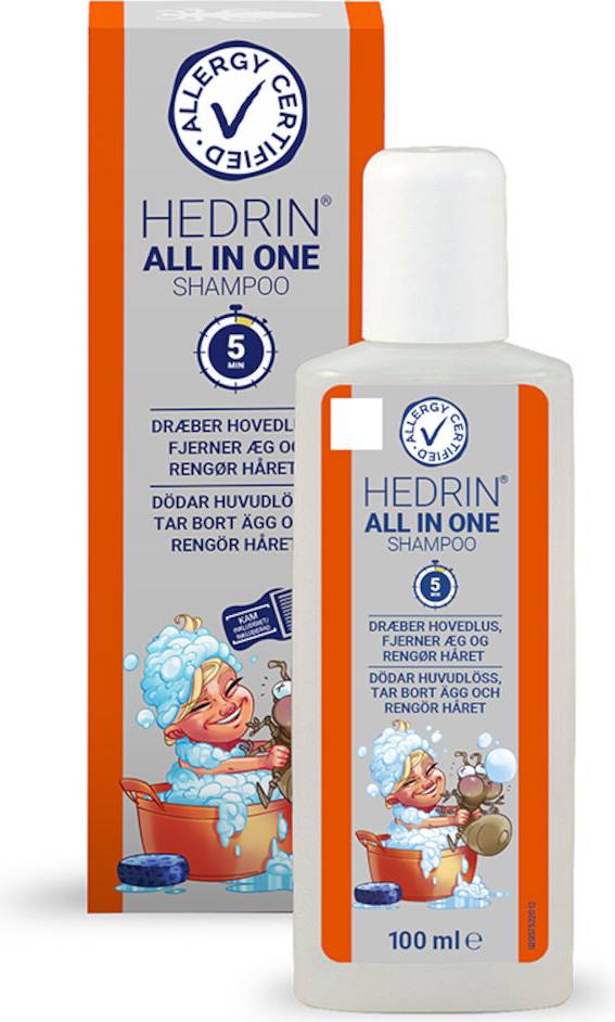 Hedrin All In One Shampoo 100 ml 100ml