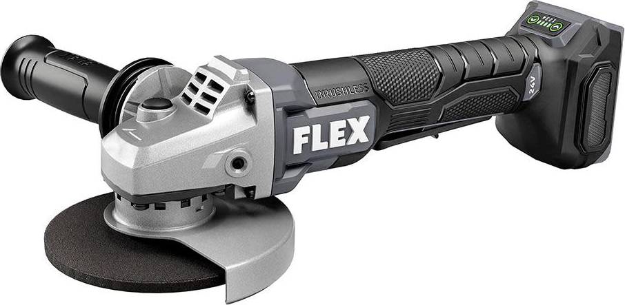 24V 5-In. Variable Speed Angle Grinder with Paddle Switch
