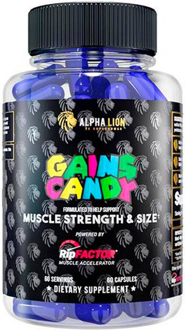Alpha Lion Gains Candy RipFactor 60Caps 60 pcs