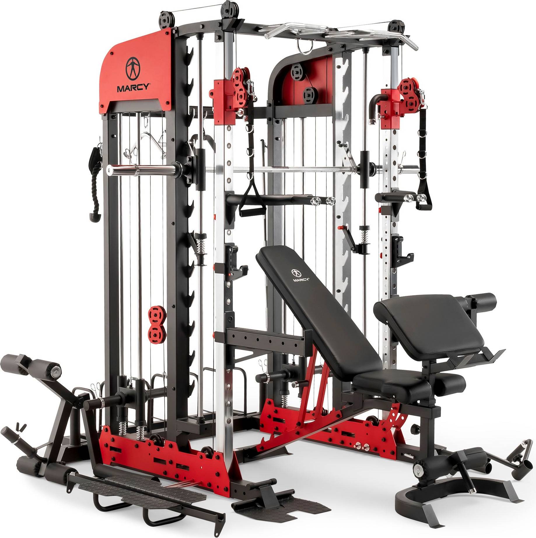 SM-7553 Deluxe Smith Machine Home Gym System