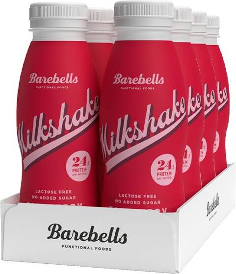 Barebells Raspberry Protein Milkshake 330ml 8 st
