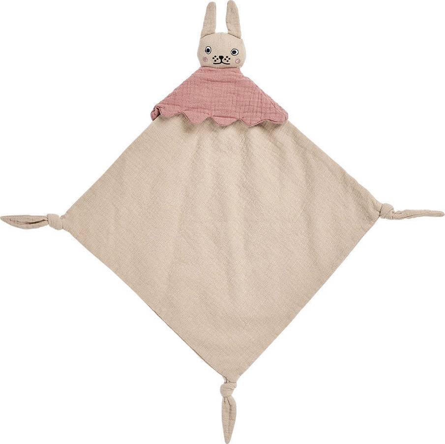Mini Ninka Rabbit Cuddle Cloth Beige