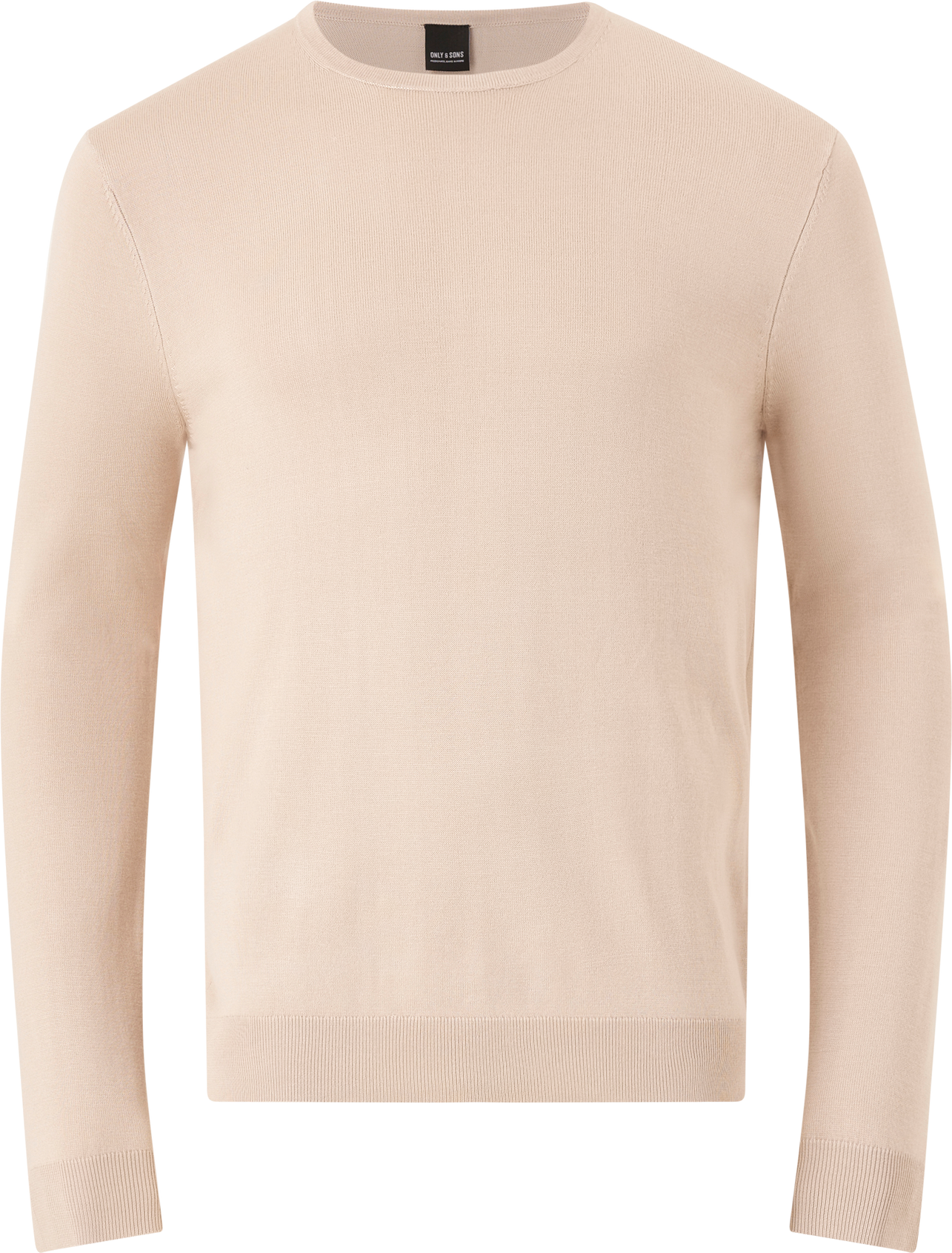 Only & Sons Solid Color Knitted Pullover