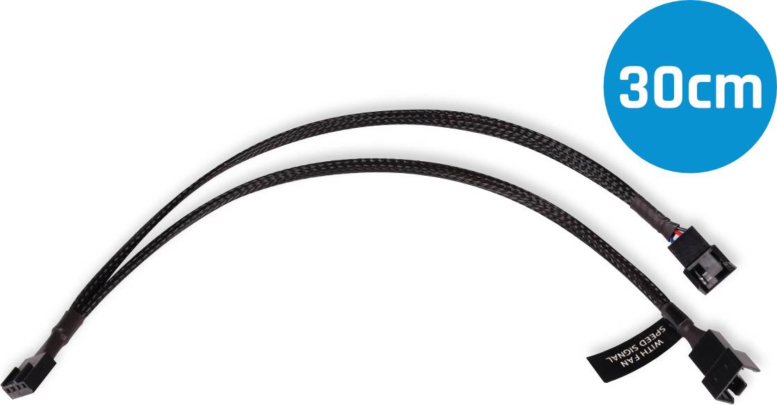 Pwm kabel AlphaCool Y-Splitter 4-Pin 4-Pin PWM