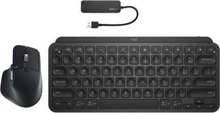 Keyboard and mouse bundle Logitech MX Keys Mini Wireless Keyboard With Mouse Bundle