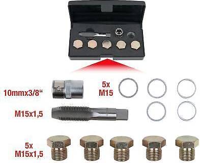KS Tools 150.4925 Oil Drain Plug Thread Repair Kit