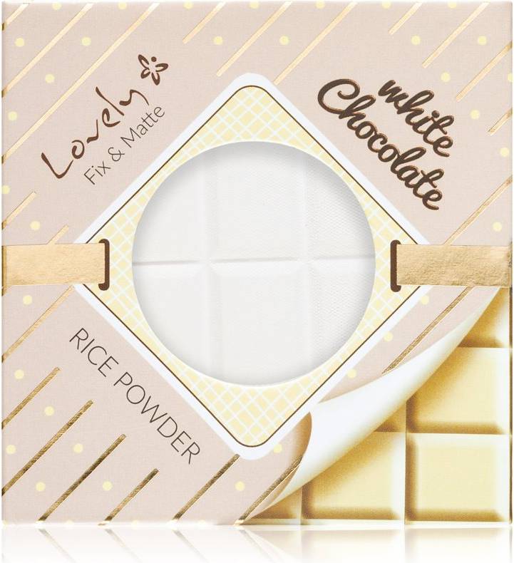 Lovely White Chocolate Transparent Rice Face Powder