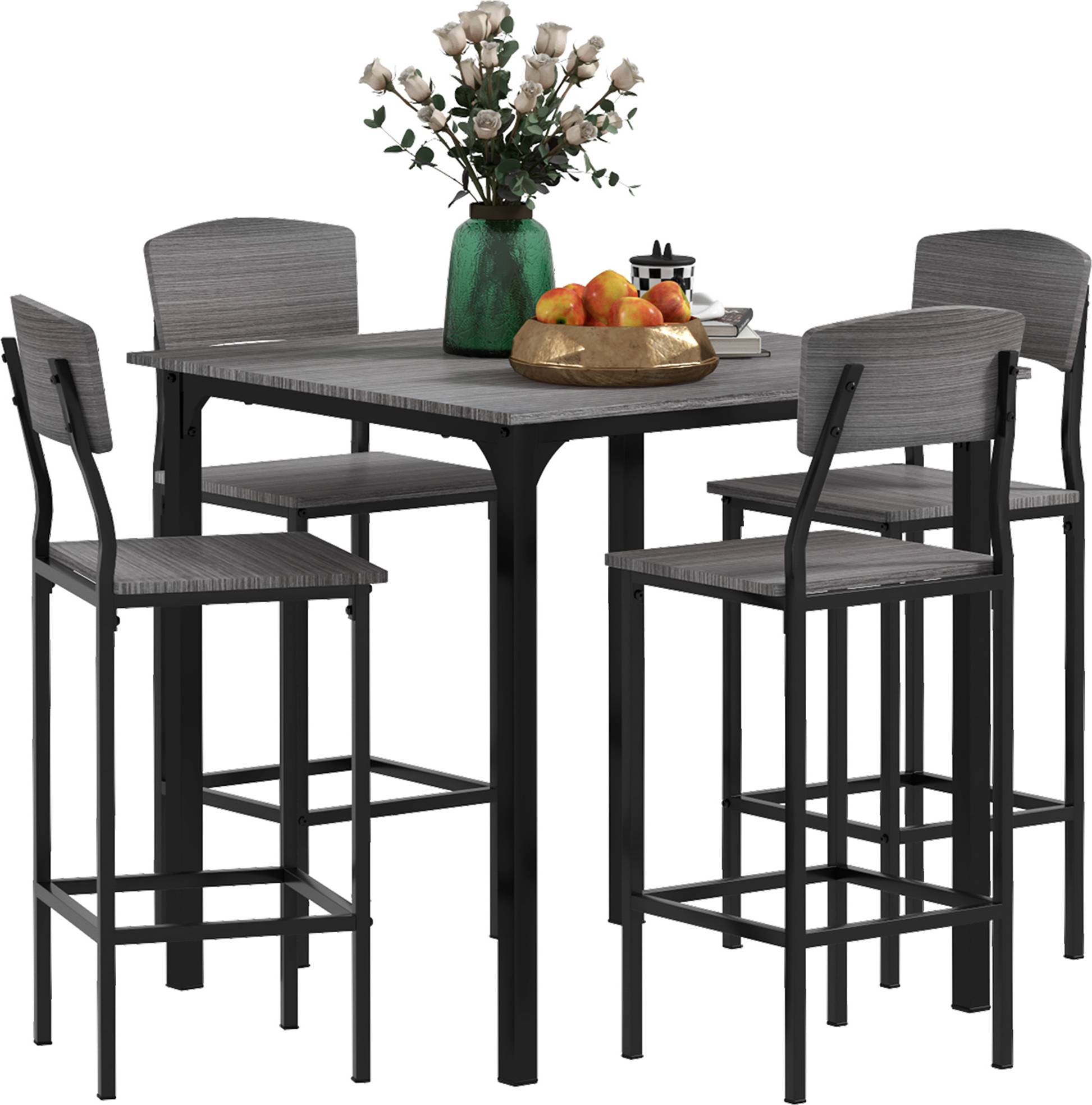  Square Kitchen Table Grey
