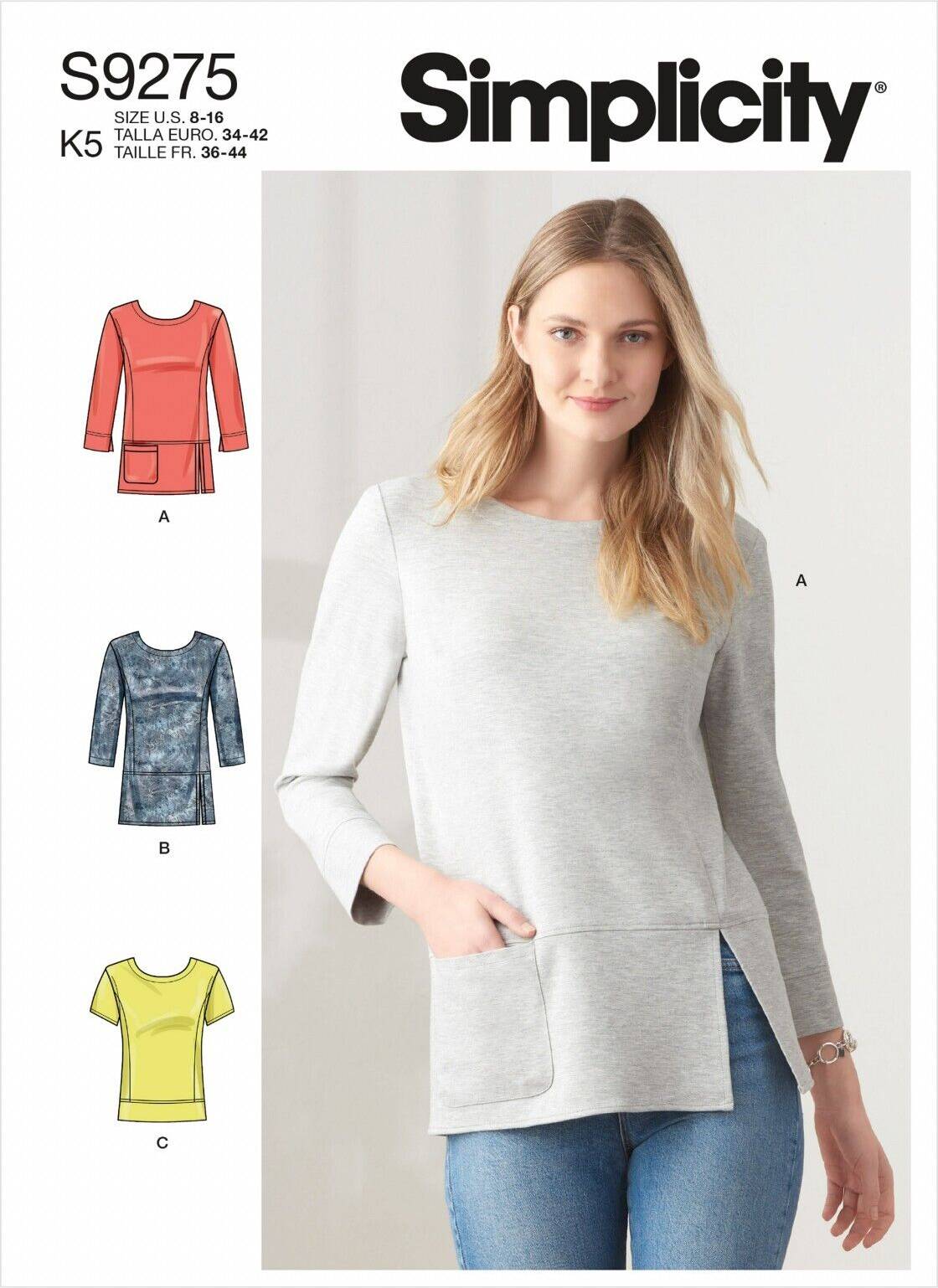Simplicity Paper Sewing Pattern 9275