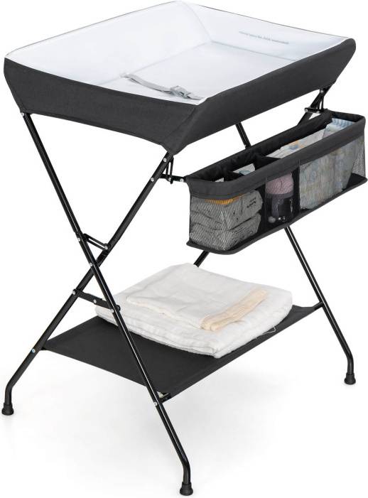 Baby Storage Foldable Diaper Changing Table