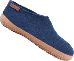 SHUS Wool Slippers - Blue
