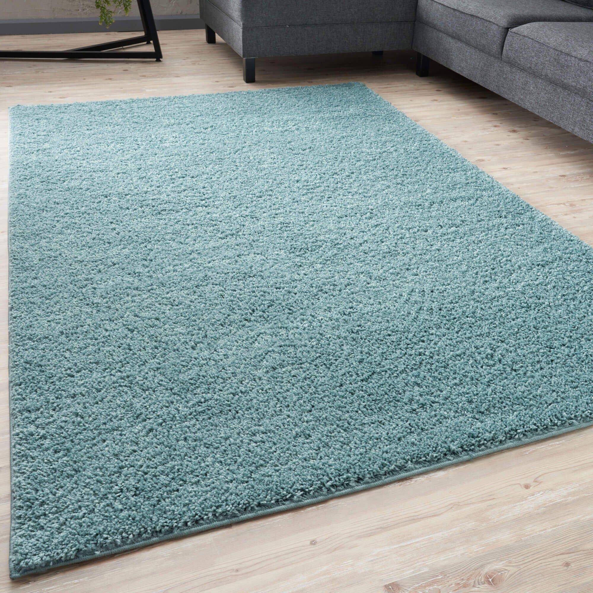 THE RUGS Myshaggy Collection Duck Egg Blue