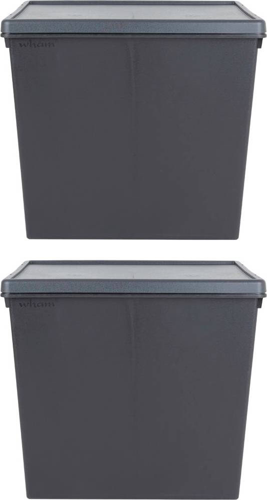 Wham 1 X 154L Stackable & Lid Storage Box