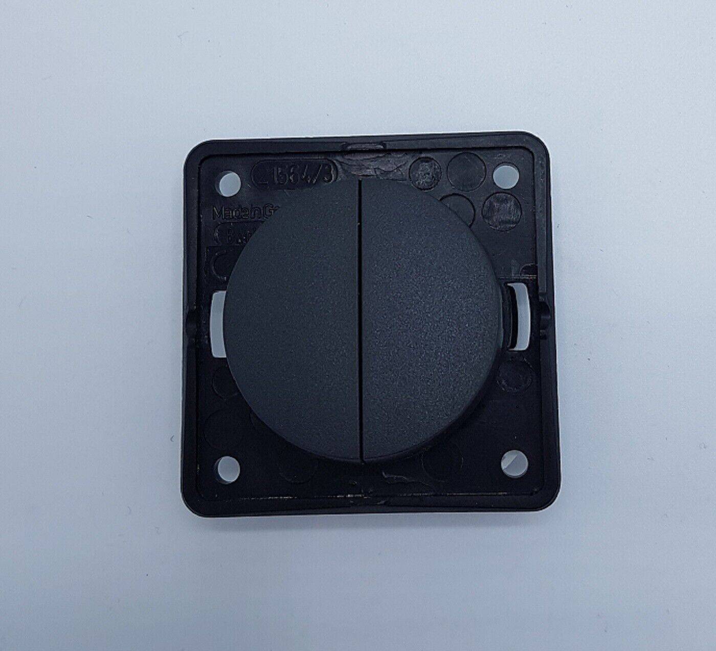 Berker Rocker Switch Anthracite