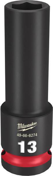 Milwaukee 1/2" Drive 13mm Deep 6 Point Socket Socket Bit