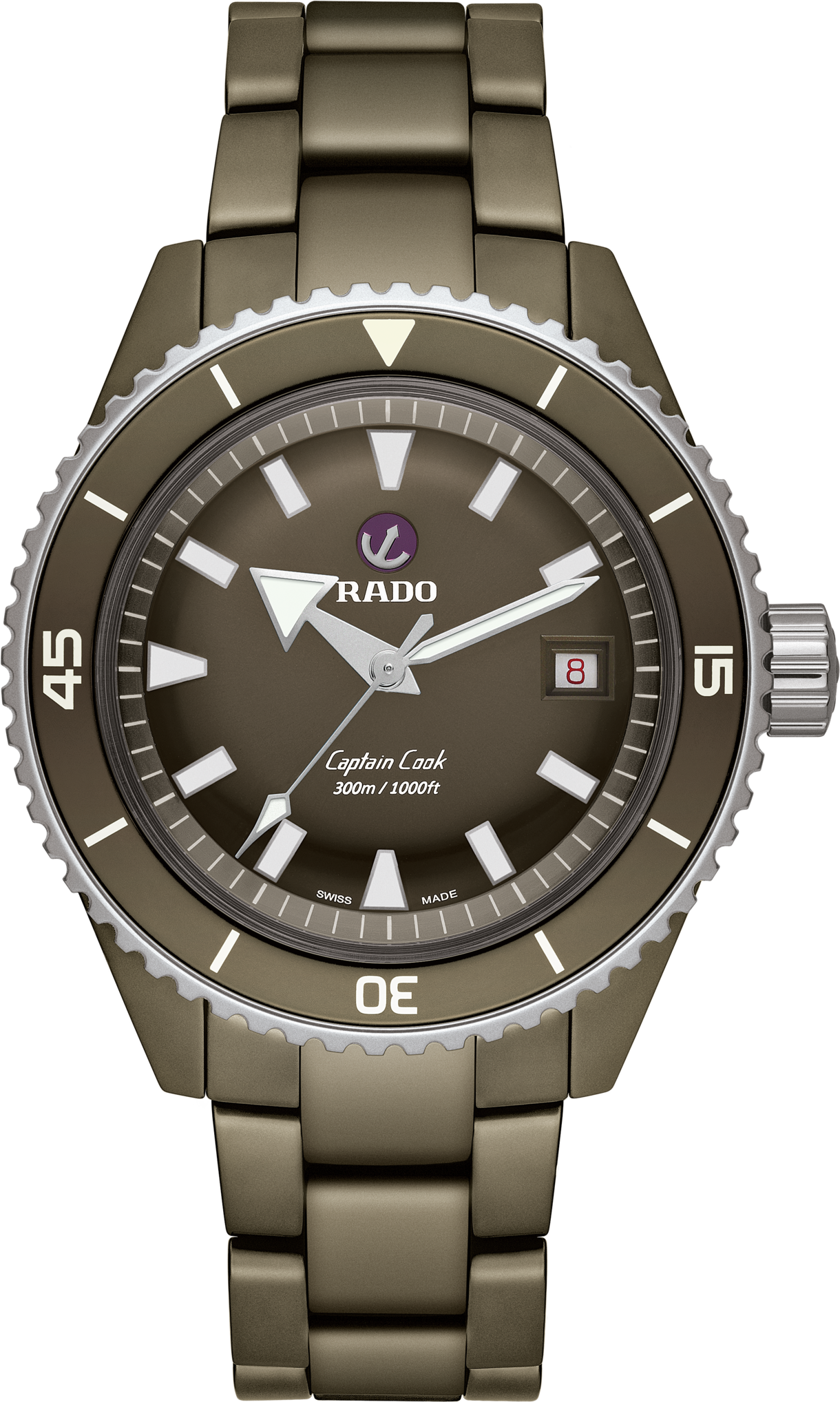 High tech Rado Captain Cook High-Tech Ceramic Diver