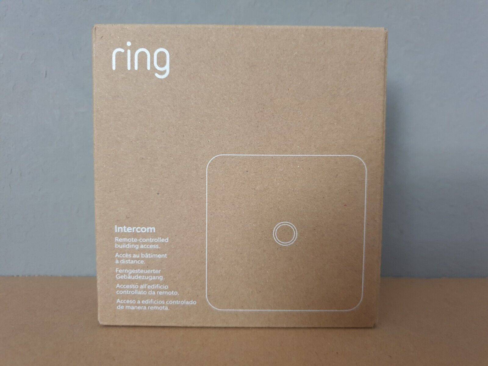 Ring Intercom By Amazon Works With Alexa