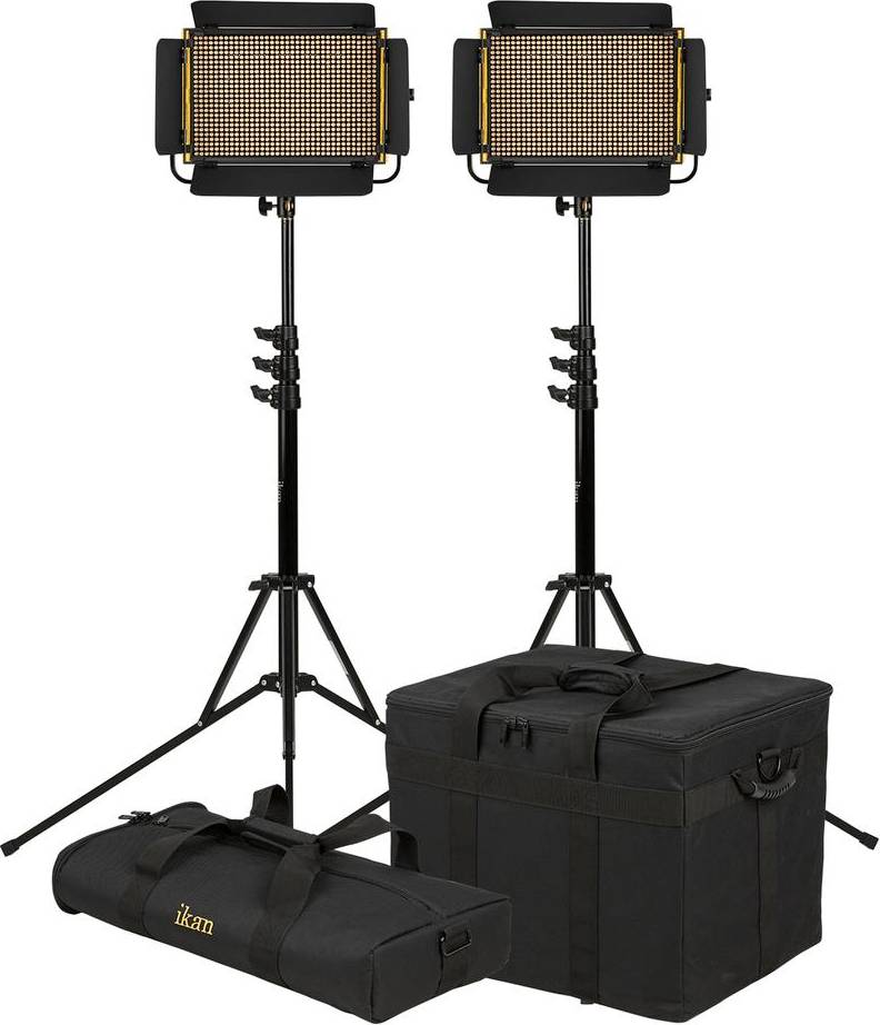 Onyx studio Ikan Onyx Half x 1 Bi-Color 2-Point LED Light Kit