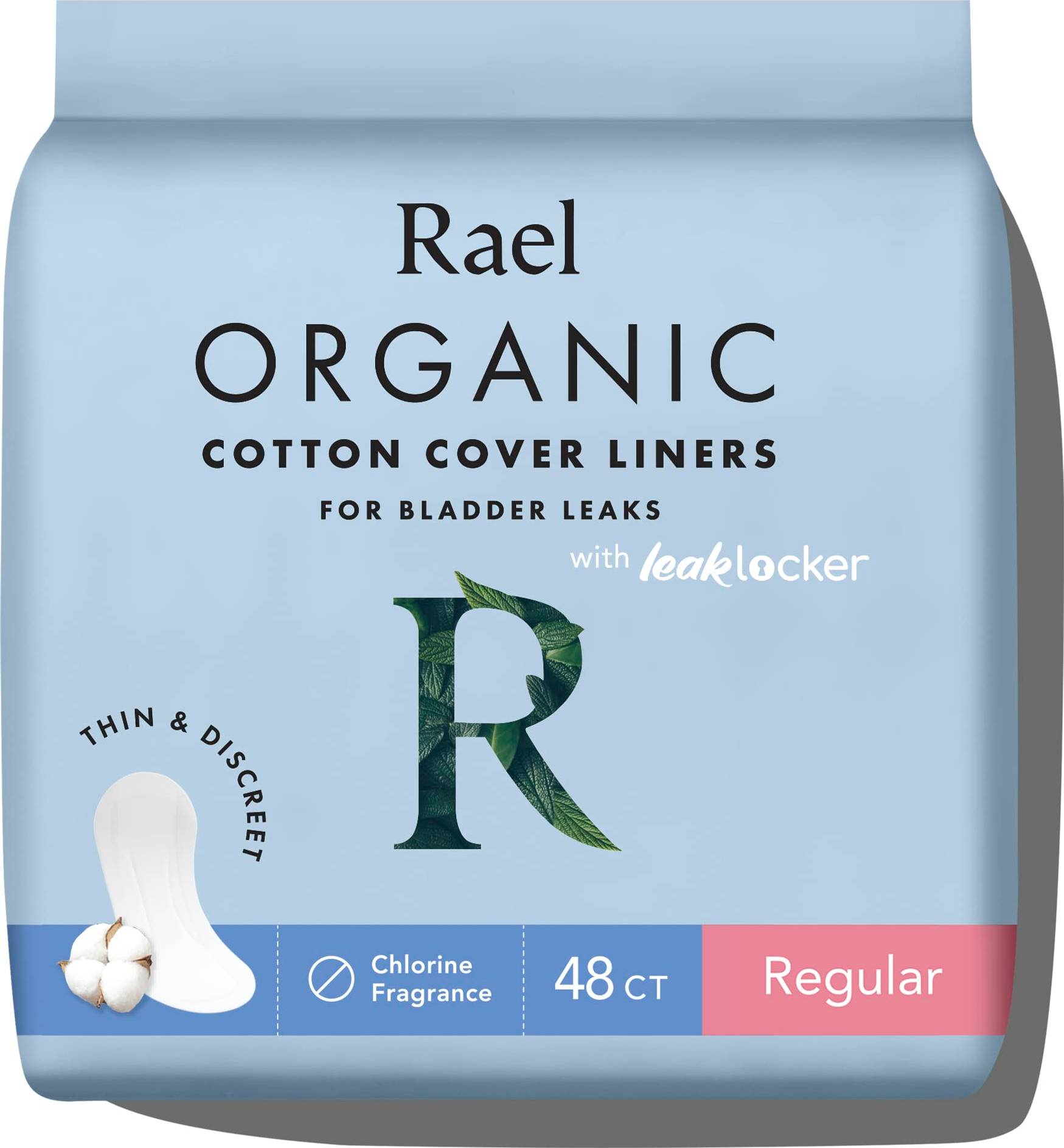 Organic Incontinence Liners 48 Pcs