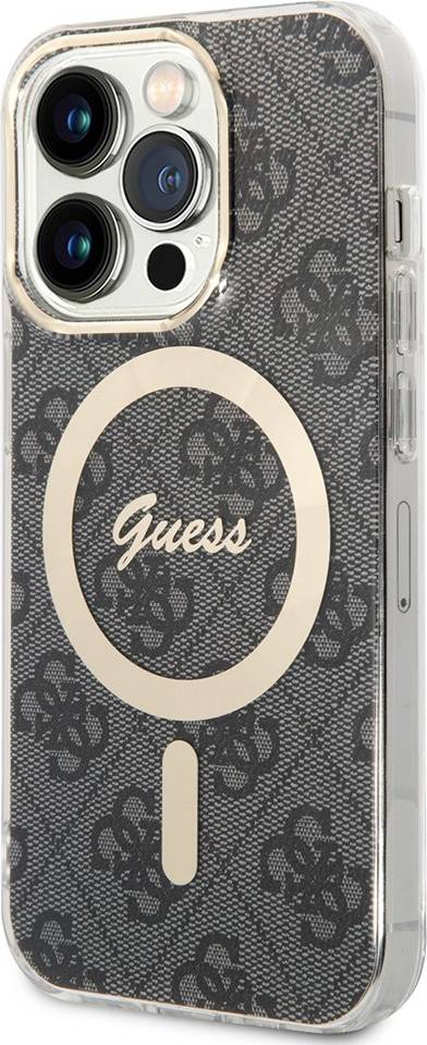 Guess iPhone 14 Pro Cover 4G Pattern MagSafe Sort