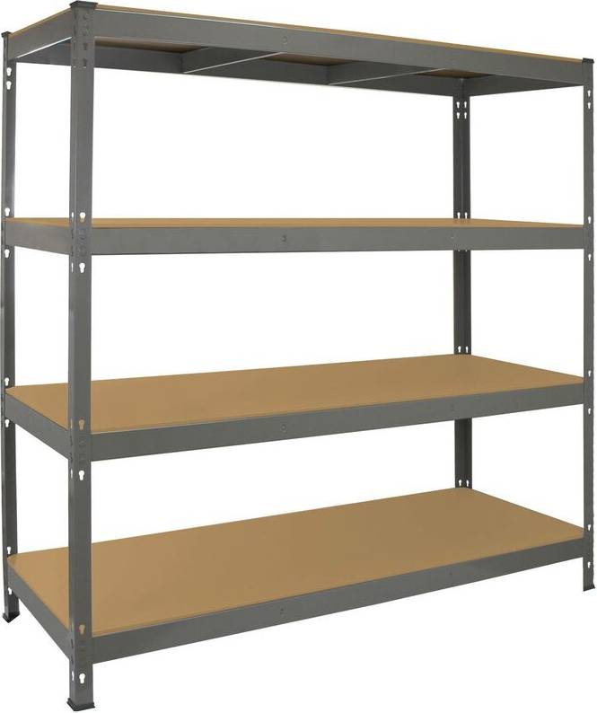 MonsterShop Q-Rax Garage Racking Heavy Duty Racking Shelving System