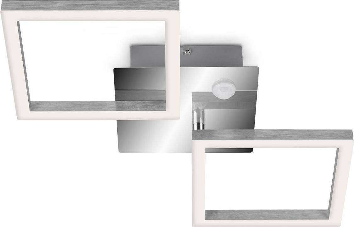 LED Con Sensor Frame Cromo/Aluminio 47x23 cm